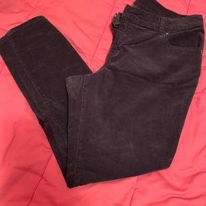 Corduroy skinny pants